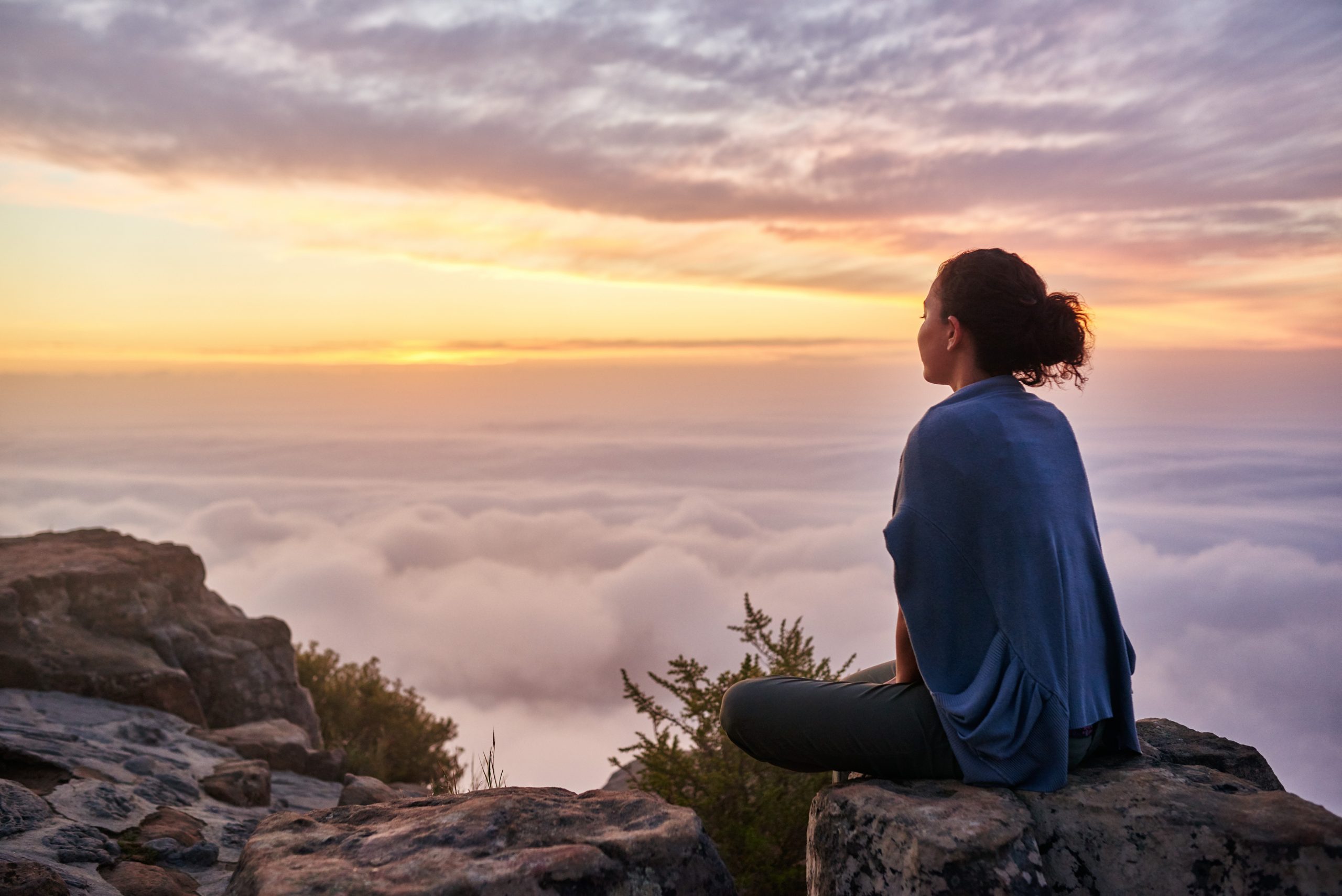 Girl Meditating